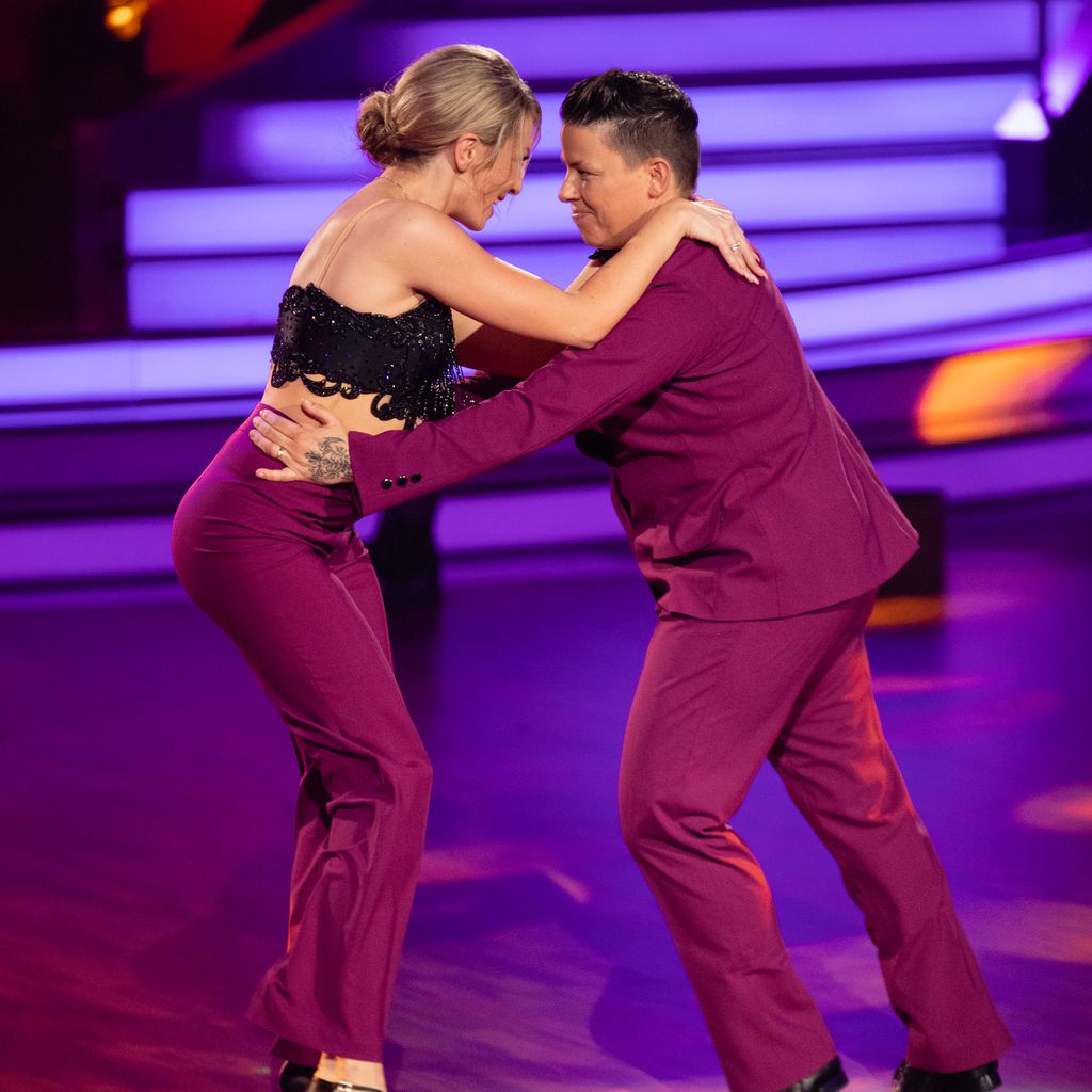 Regina Luca und Kerstin Ott bei "Let's Dance"