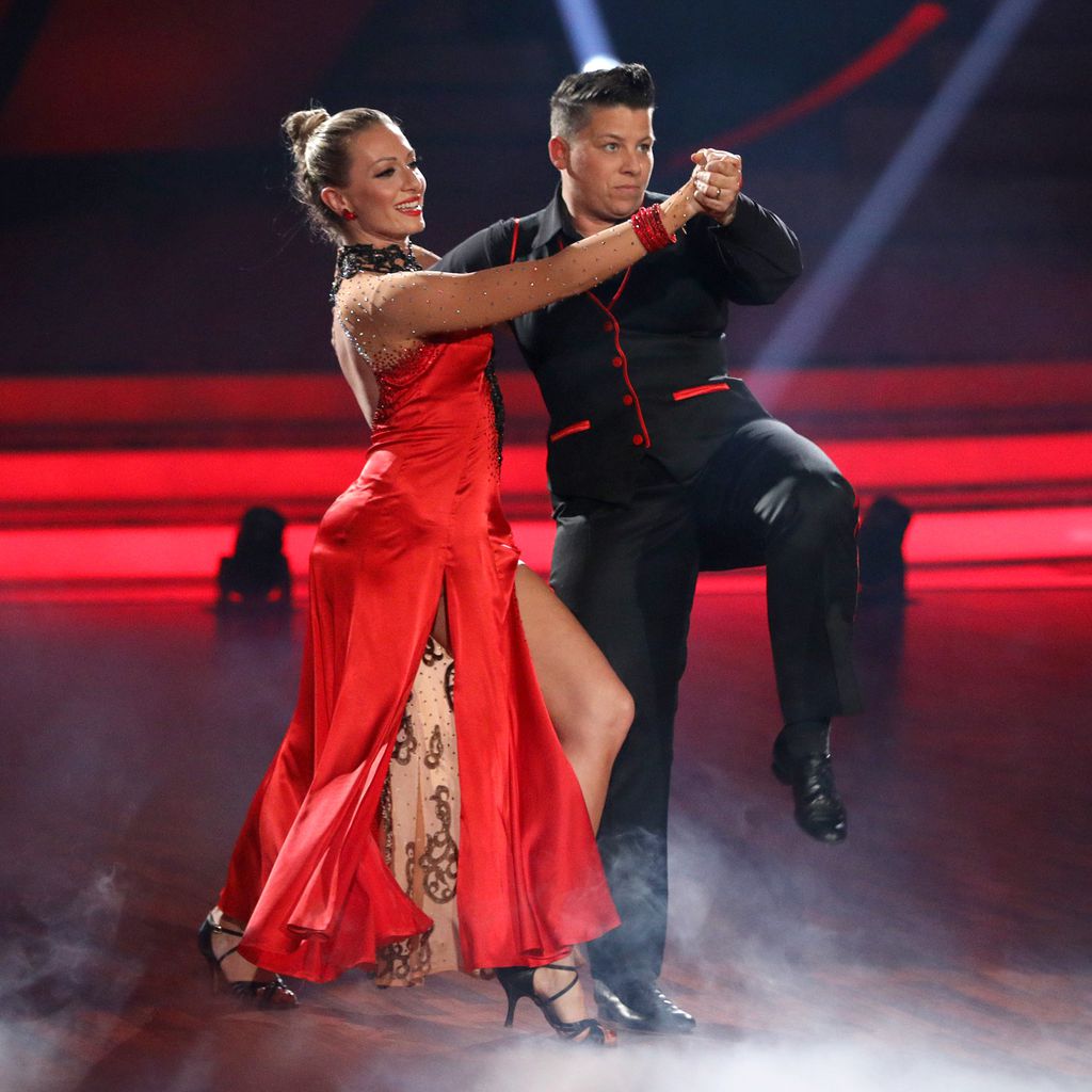 Regina Luca und Kerstin Ott bei "Let's Dance"