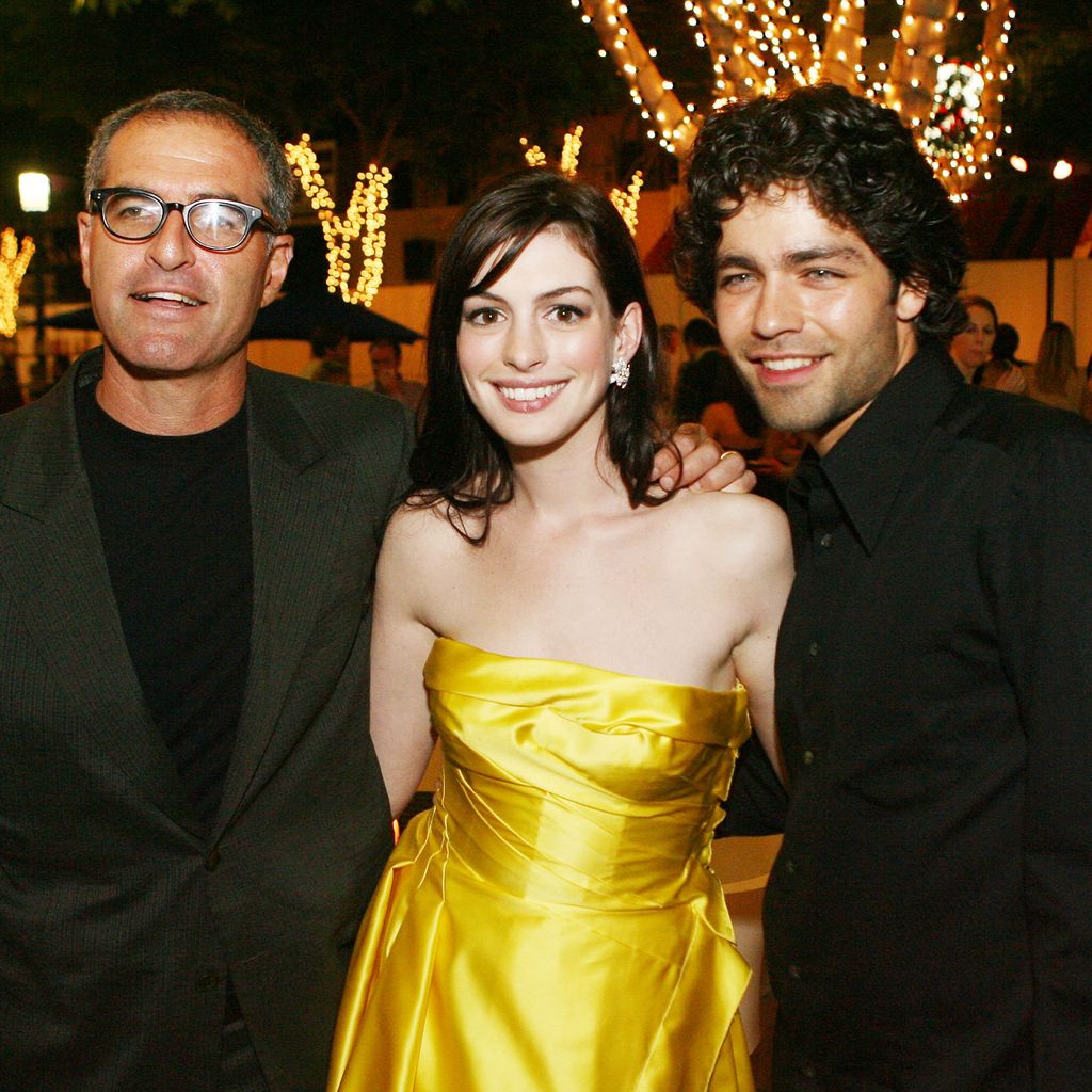 Regisseur David Frankel, Anne Hathaway und Adrian Grenier , 2006