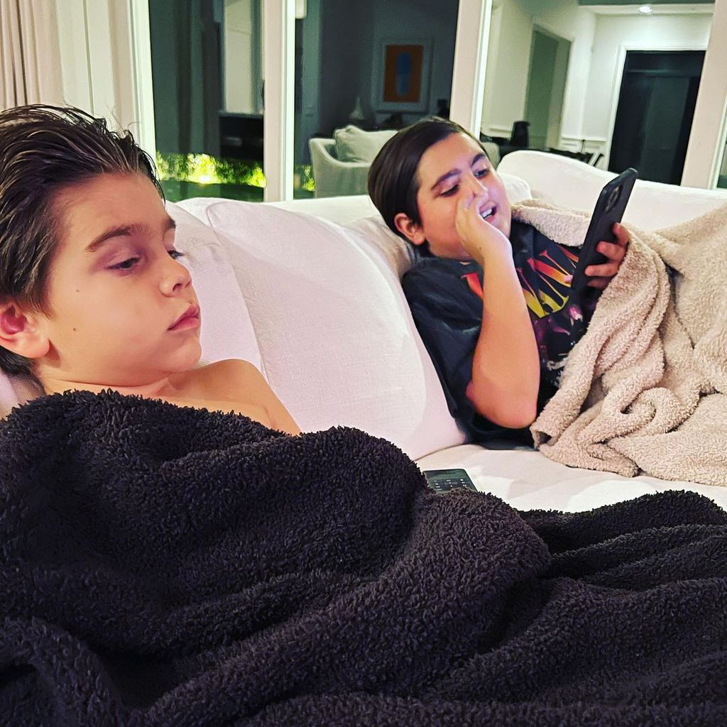 Reign und Mason, Söhne von Scott Disick und Kourtney Kardashian