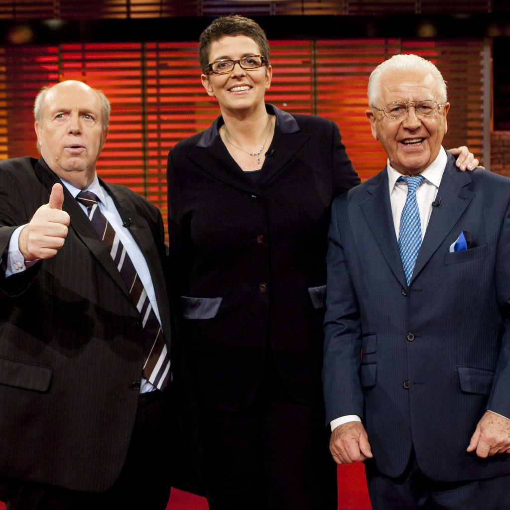 Reiner Calmund, Katja Burghardt und Heinz Horrmann bei "Die Kocharena"