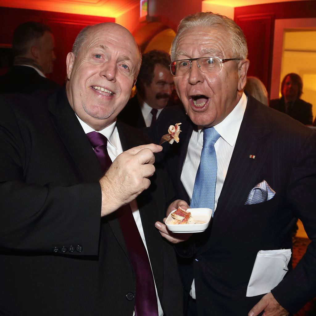 Reiner Calmund und Heinz Horrmann, Oktober 2012