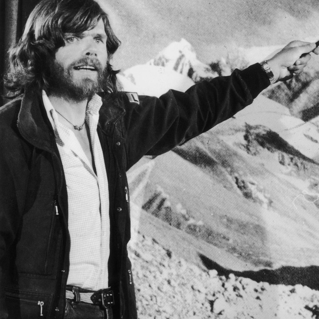 Reinhold Messner im Jahr 1980