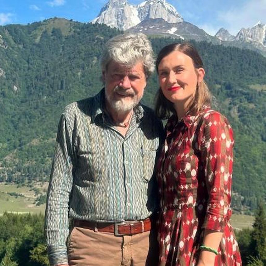 Reinhold Messner und Diane Messner im September 2024