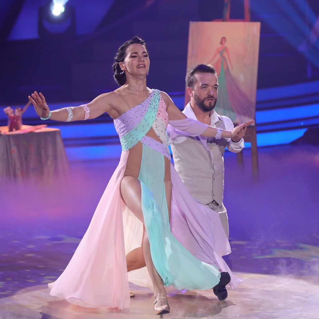 Renata Lusin und Mathias Mester bei "Let's Dance"