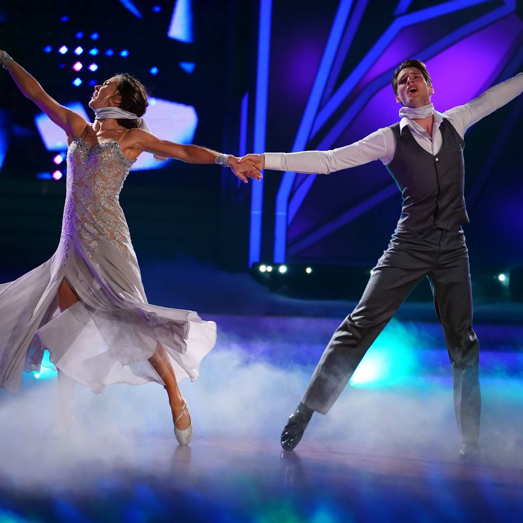 Renata Lusin und Moritz Hans bei "Let's Dance"