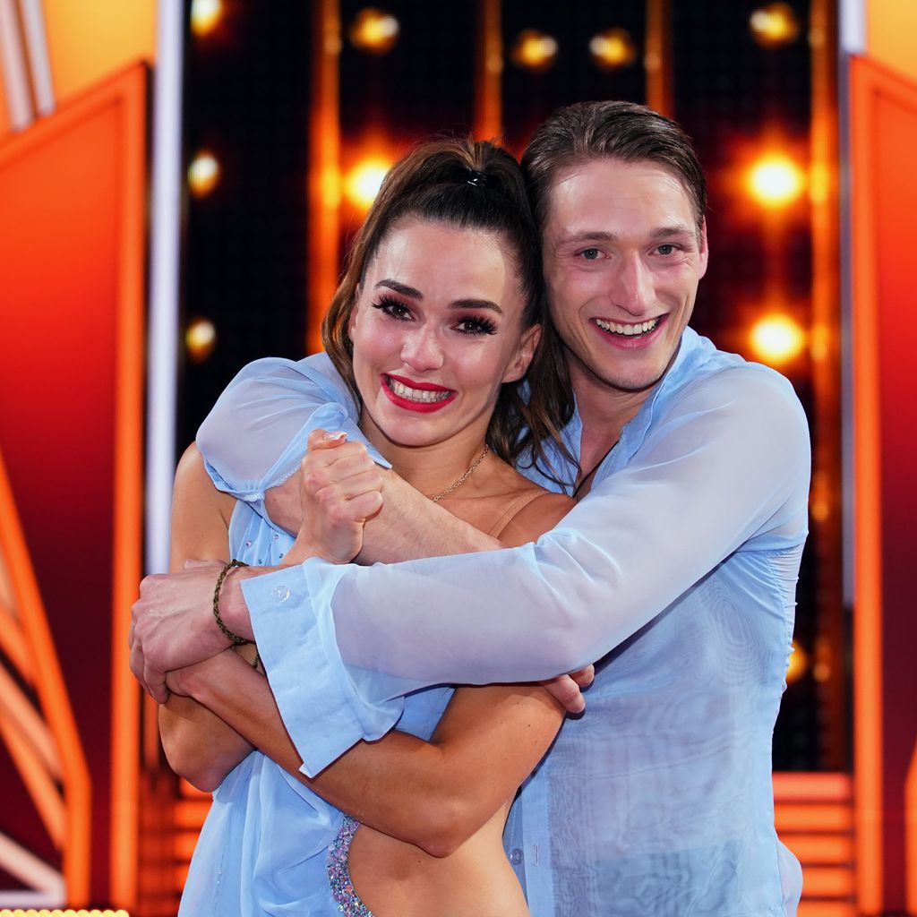 Renata Lusin und Moritz Hans bei "Let's Dance"
