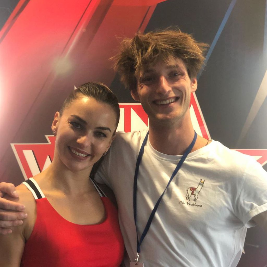 Renata Lusin und Moritz Hans im Juni 2020