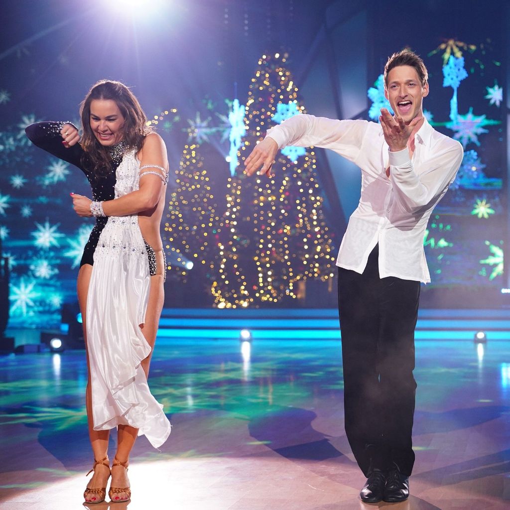 Renata Lusin und Moritz Hans beim "Let's Dance"-Weihnachtsspecial