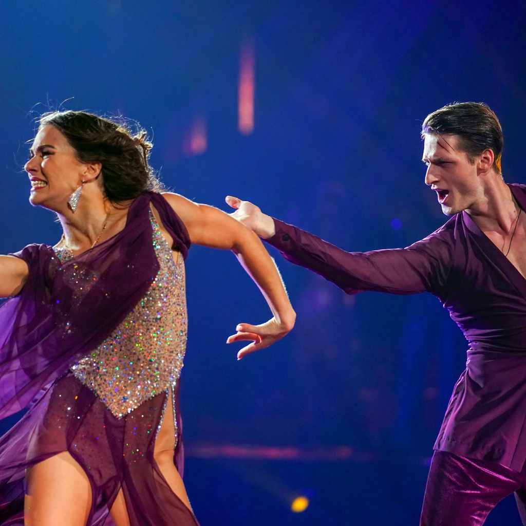 Renata Lusin und Moritz Hans im "Let's Dance"-Finale