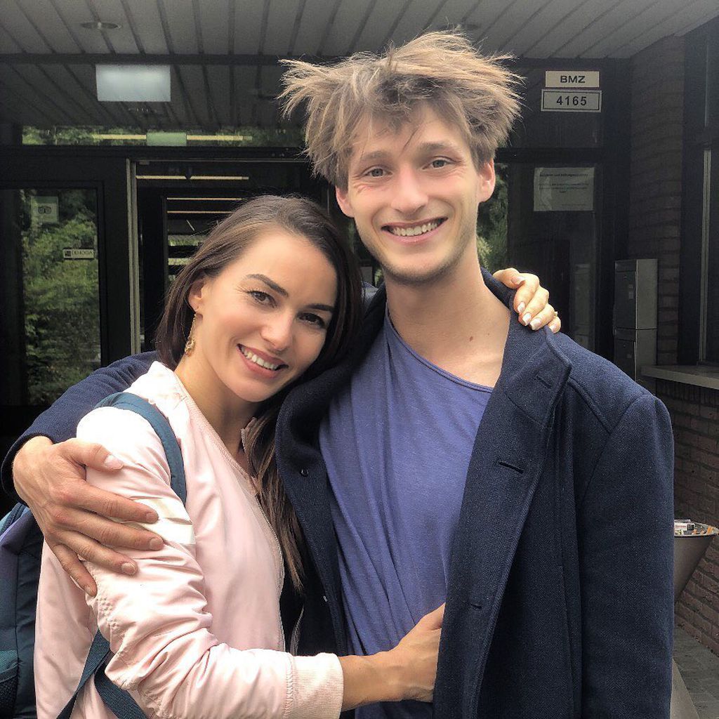 Renata Lusin und Moritz Hans im Mai 2020