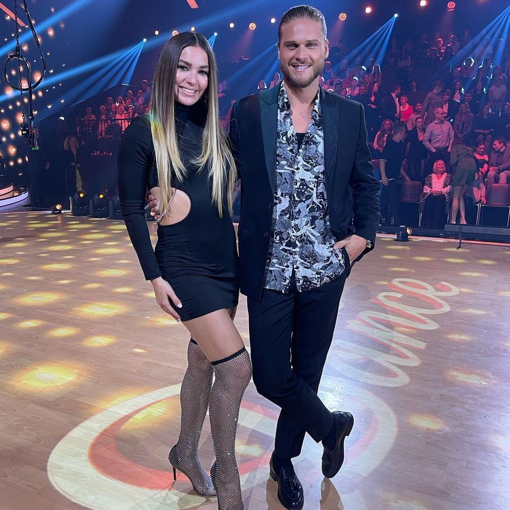 Renata Lusin und Rúrik Gíslason
