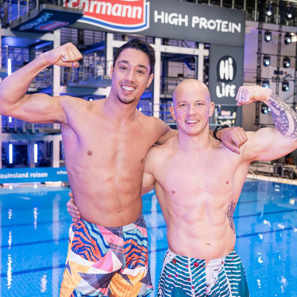 René Casselly (l.) und Fabian Hambüchen
