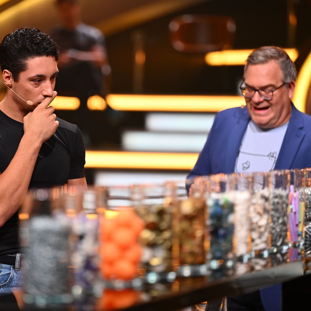 René Casselly und Elton bei "Schlag den Besten"