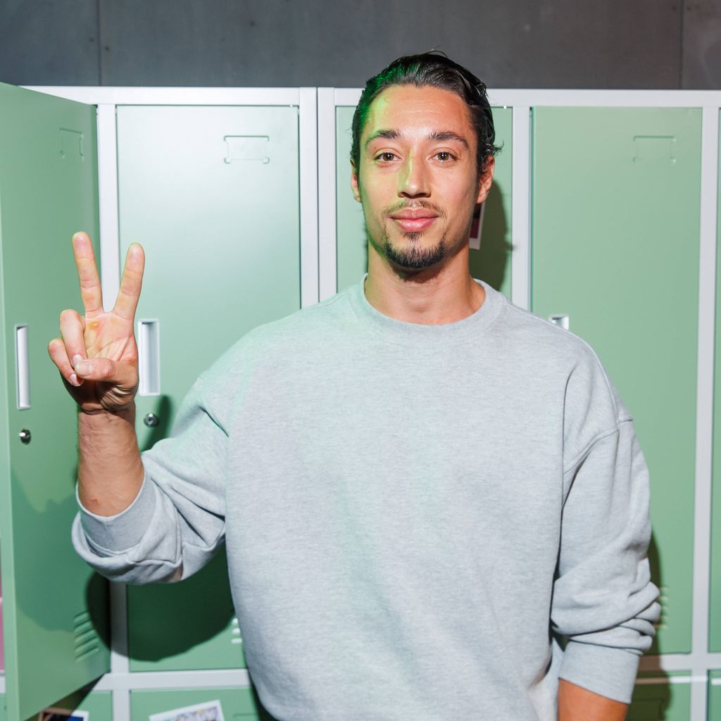 Rene Casselly bei der ABOUT YOU Fashionmania in der Uber Eats Music Hall in Berlin