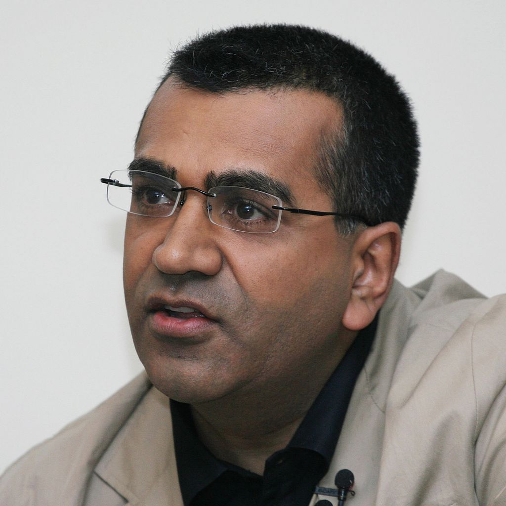 Reporter Martin Bashir bei einer Pressekonferenz in Beverly Hills 2008