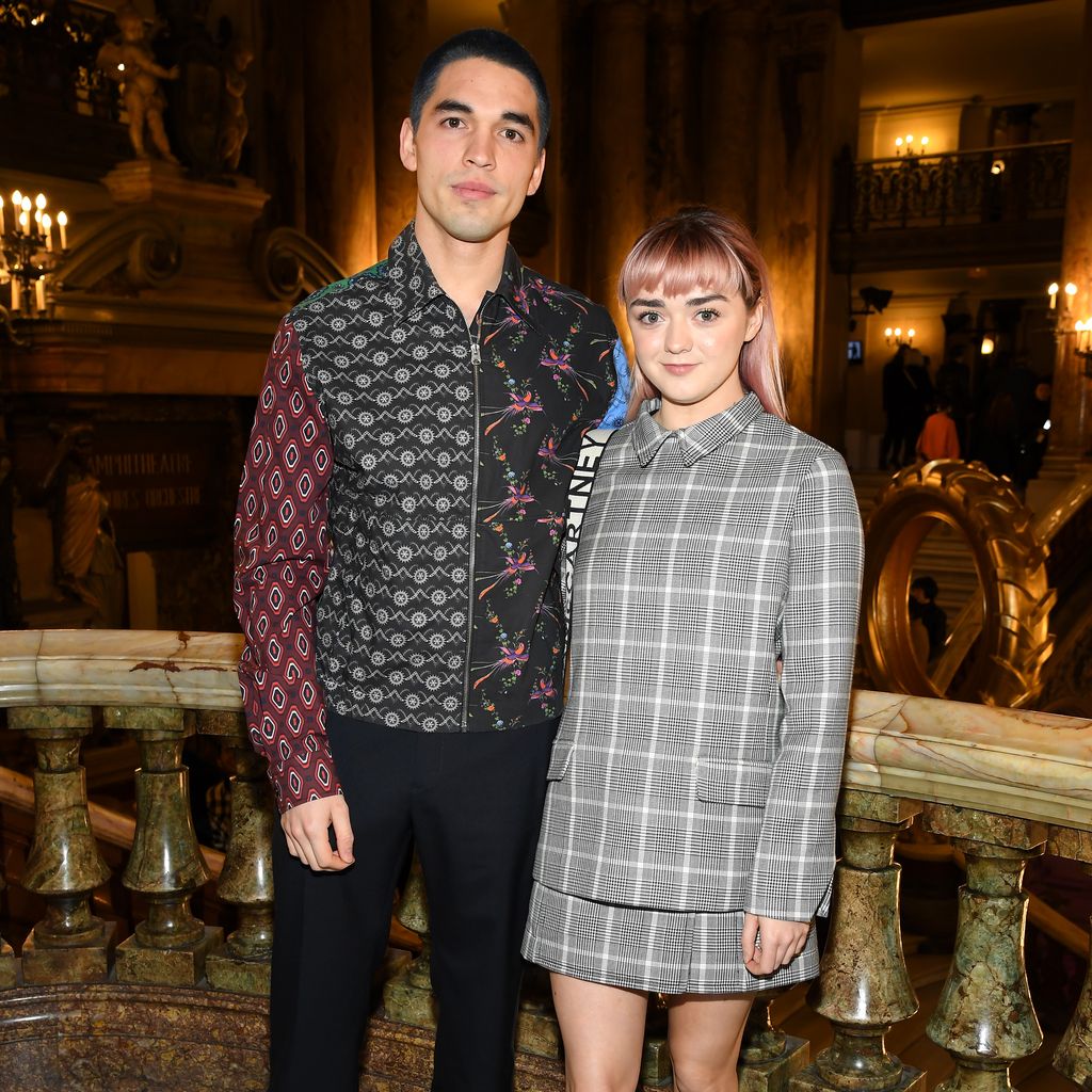 Reuben Selby und Maisie Williams, 2019