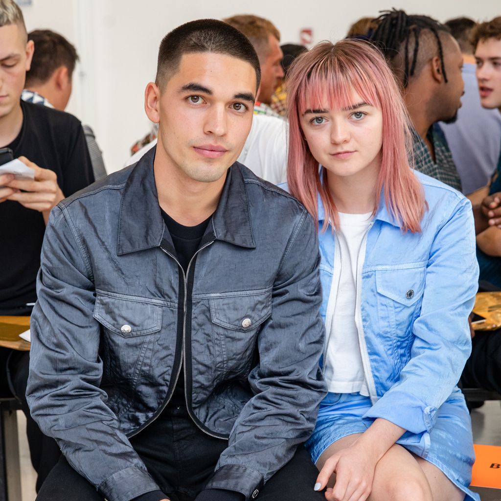Reuben Selby und Maisie Williams