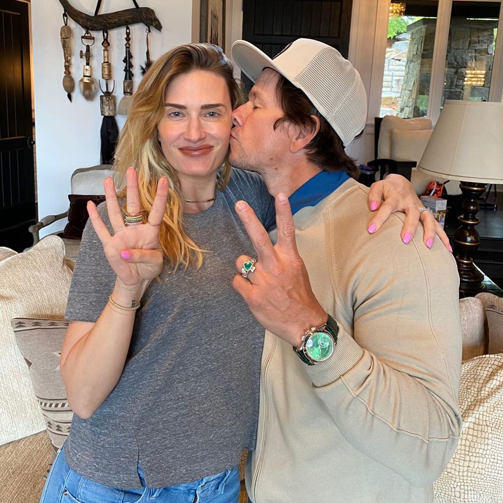 Rhea Durham und Mark Wahlberg im Juli 2020