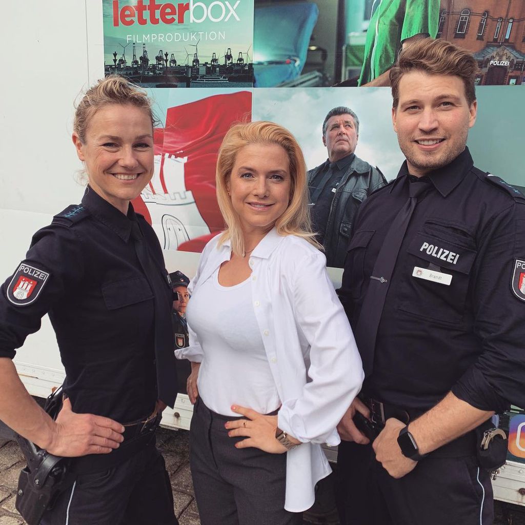 Rhea Harder, Jeanette Biedermann und Raúl Richter