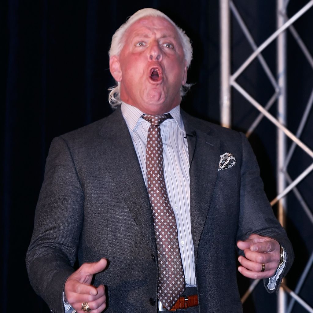 Ric Flair bei der NASCAR Sprint Media Tour