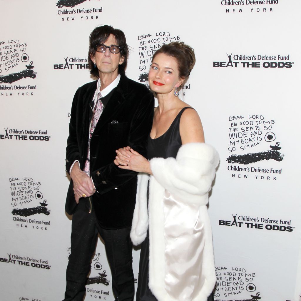 Ric Ocasek und Paulina Porizkova im Februar 2016 in New York