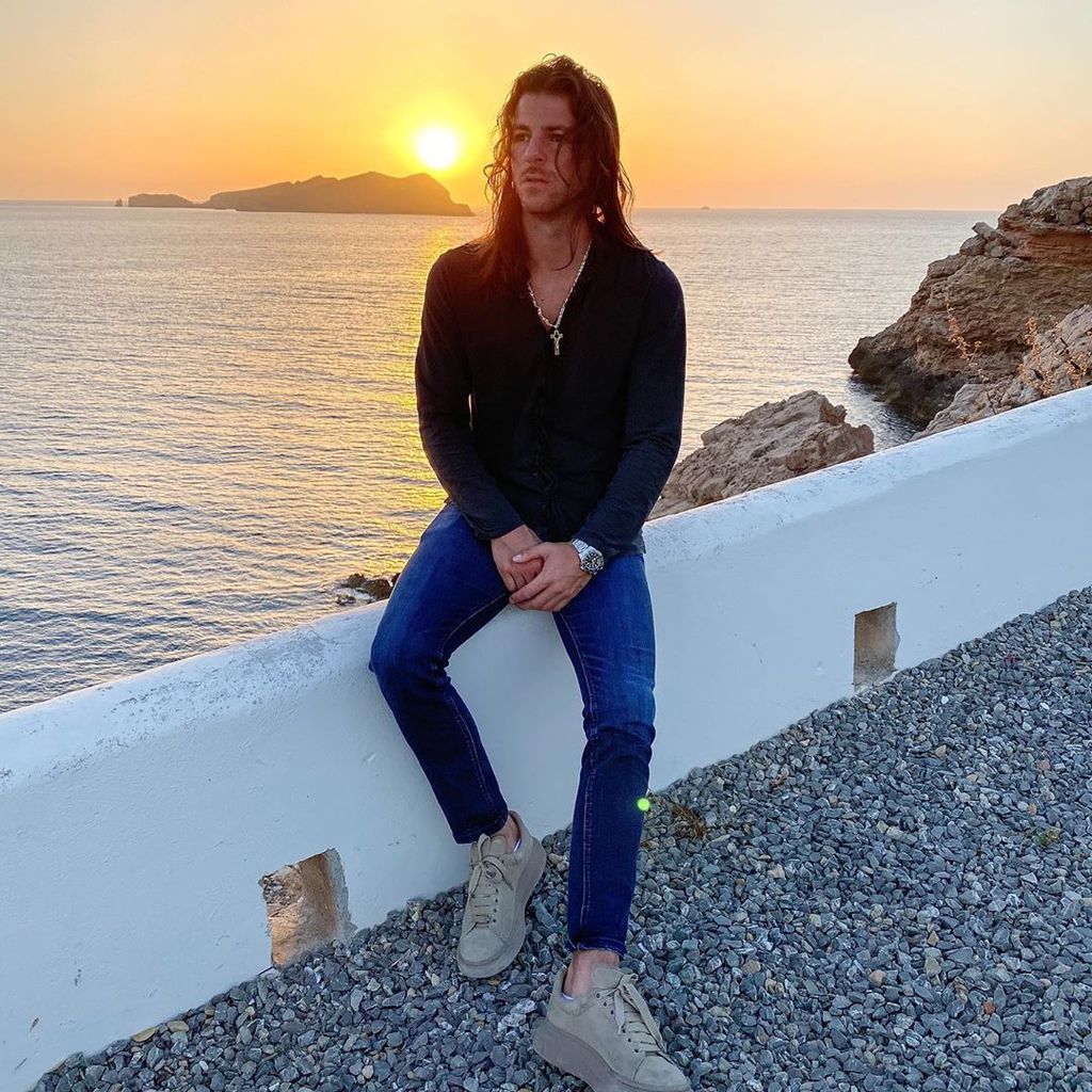 Riccardo Basile auf Ibiza, 2020