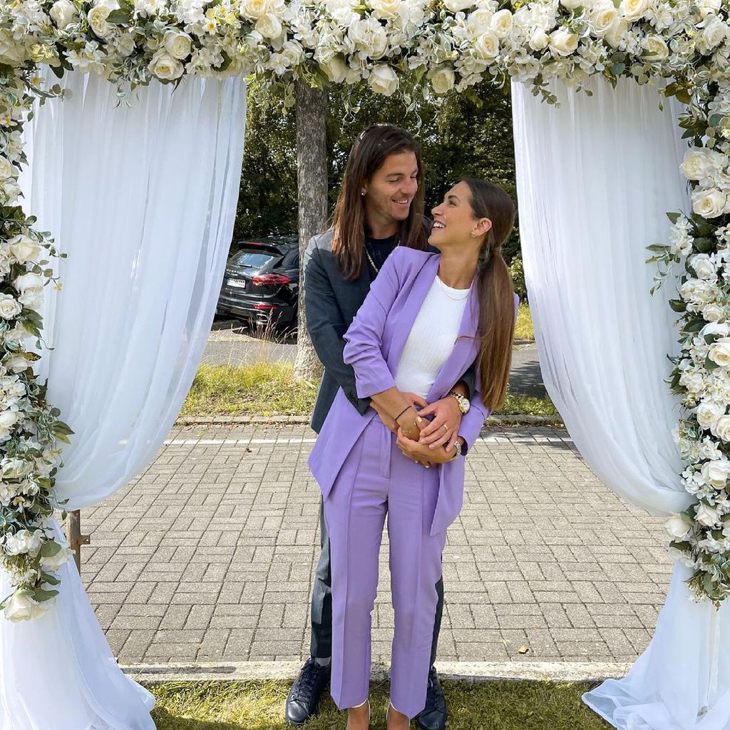 Riccardo Basile und Clea-Lacy Juhn, Juli 2021