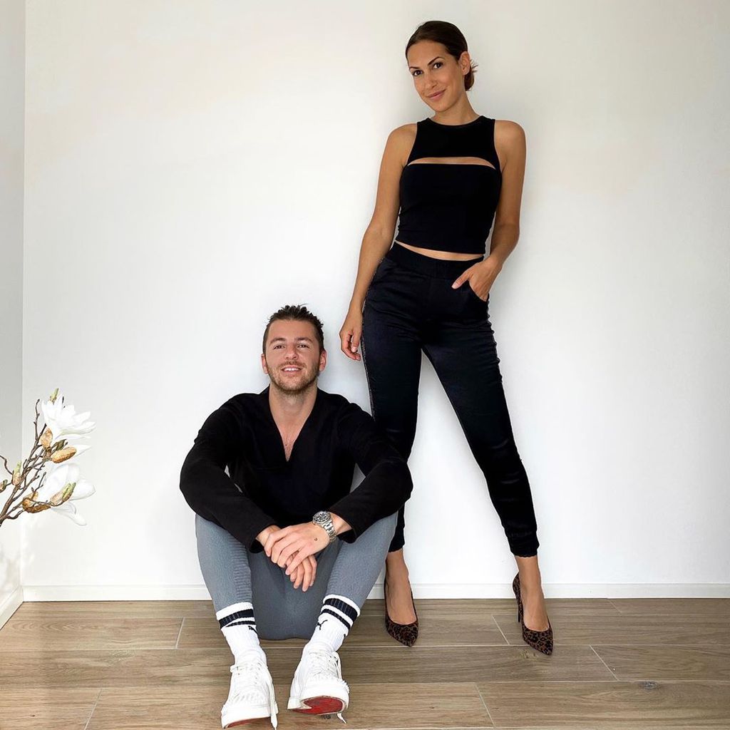 Riccardo Basile und Clea-Lacy Juhn, Mai 2020
