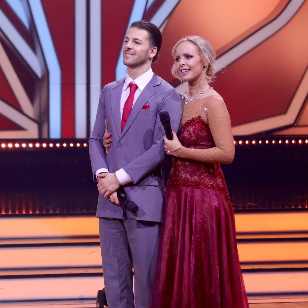 Riccardo Basile und Isabel Edvardsson bei "Let's Dance"