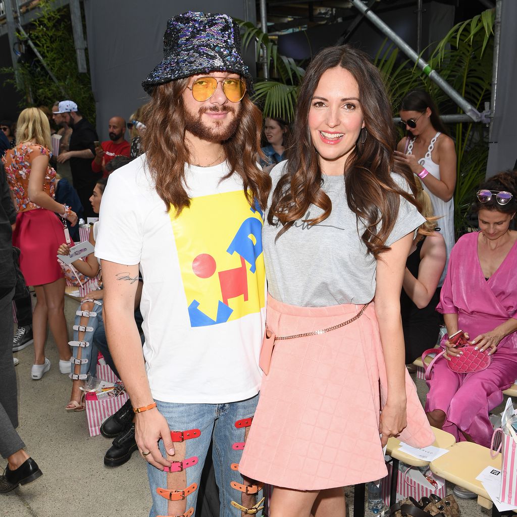 Riccardo Simonetti und Johanna Klum bei der Fashion Week in Berlin