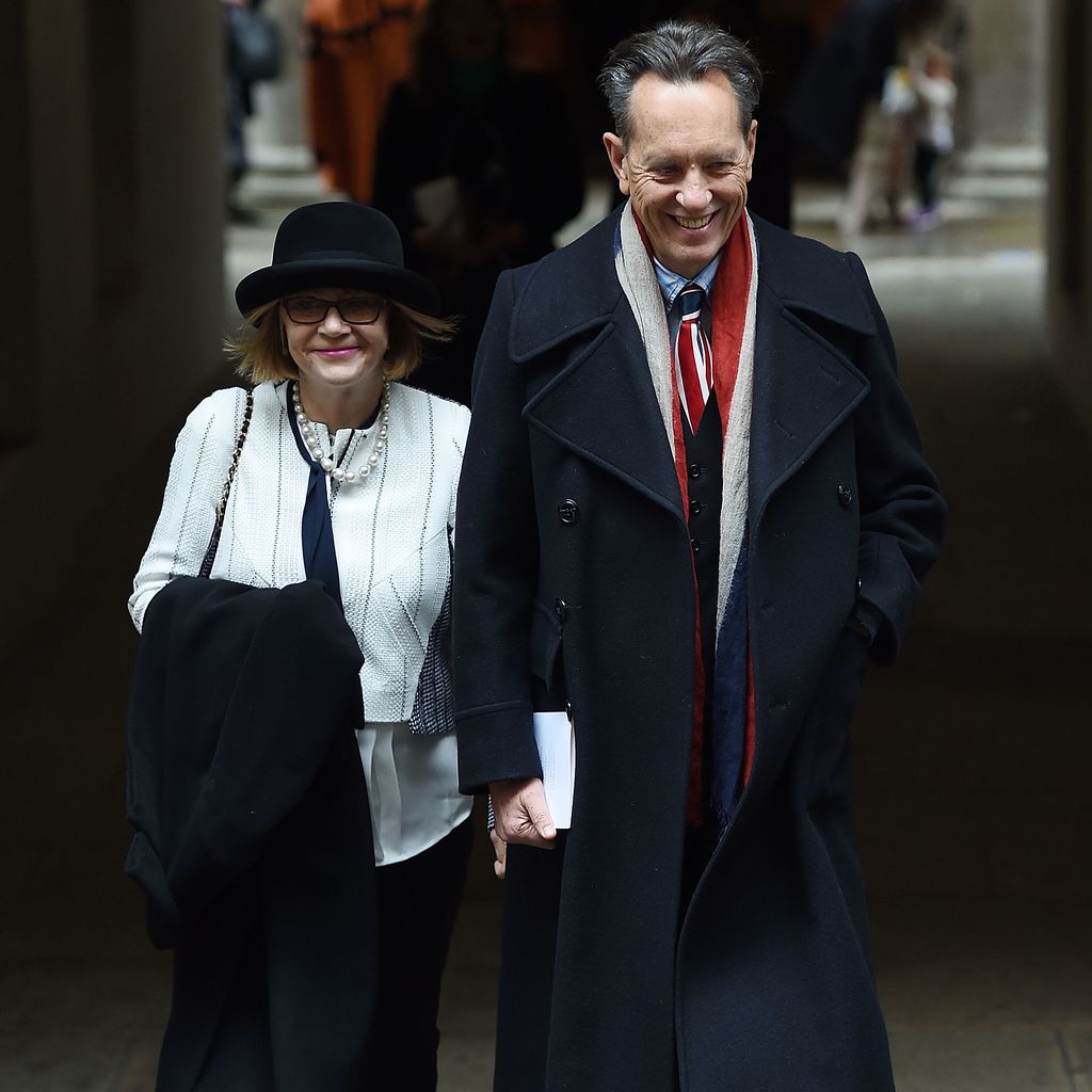 Richard E. Grant mit seiner Frau Joan
