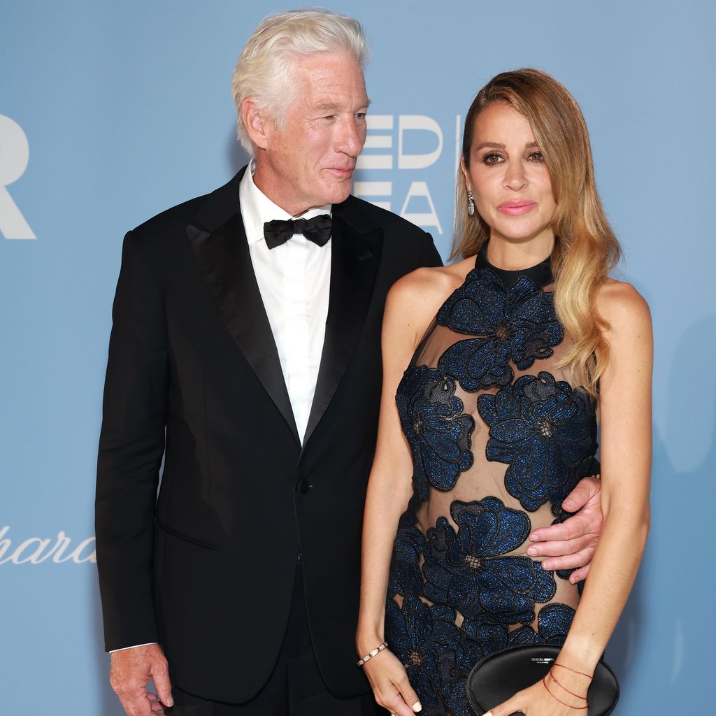 Richard Gere und Alejandra Silva im September 2024