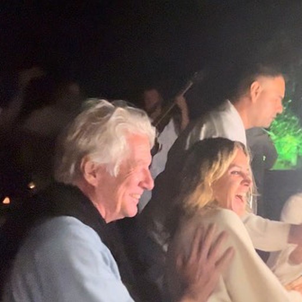 Richard Gere und Alejandra Silva im Februar 2023
