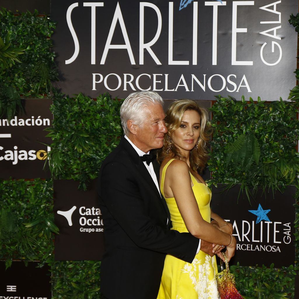 Richard Gere und Alejandra Silva, August 2022