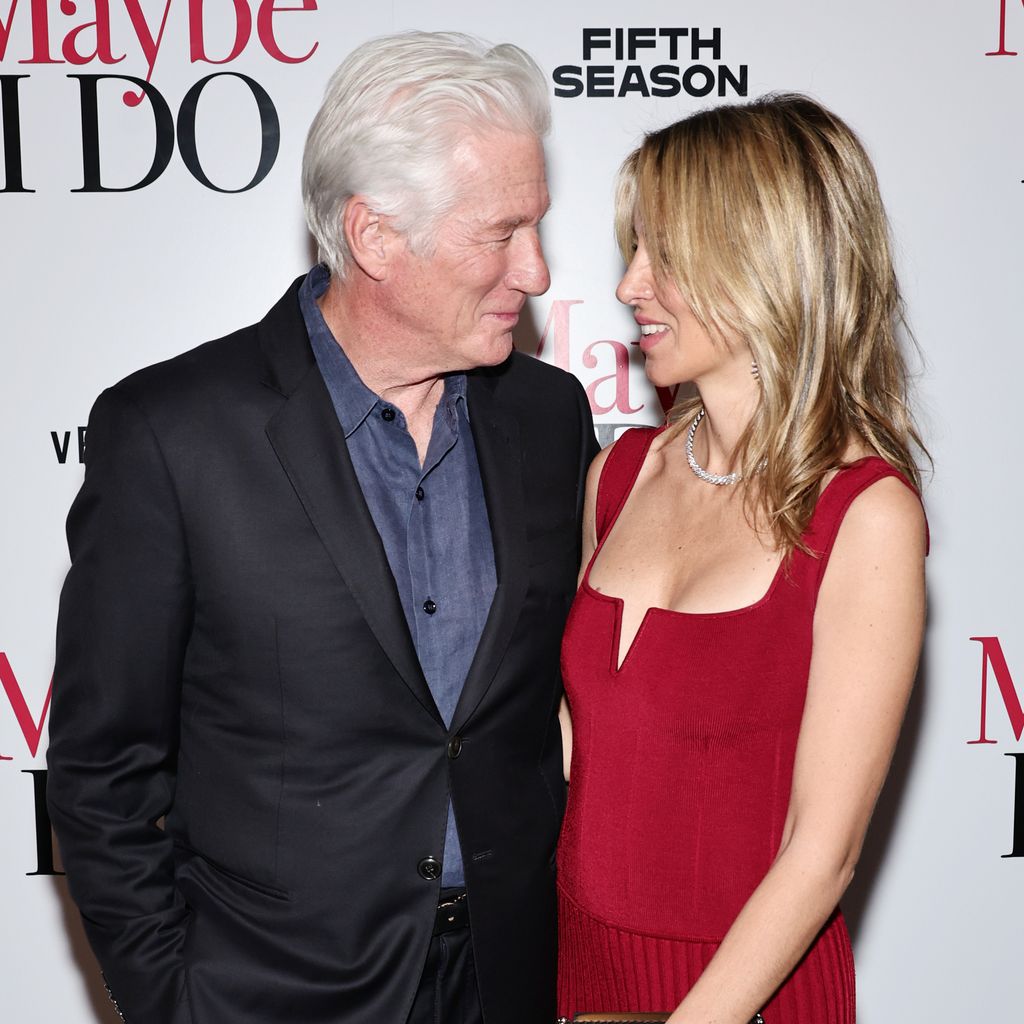 Richard Gere und Alejandra Silva, Januar 2023