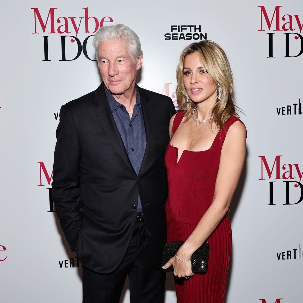Richard Gere und Alejandra Silva im Januar 2023