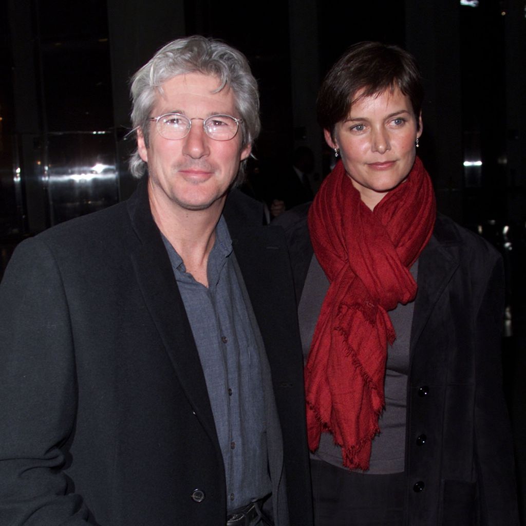 Richard Gere und Carey Lowell bei einem Event in New York im Januar 2001