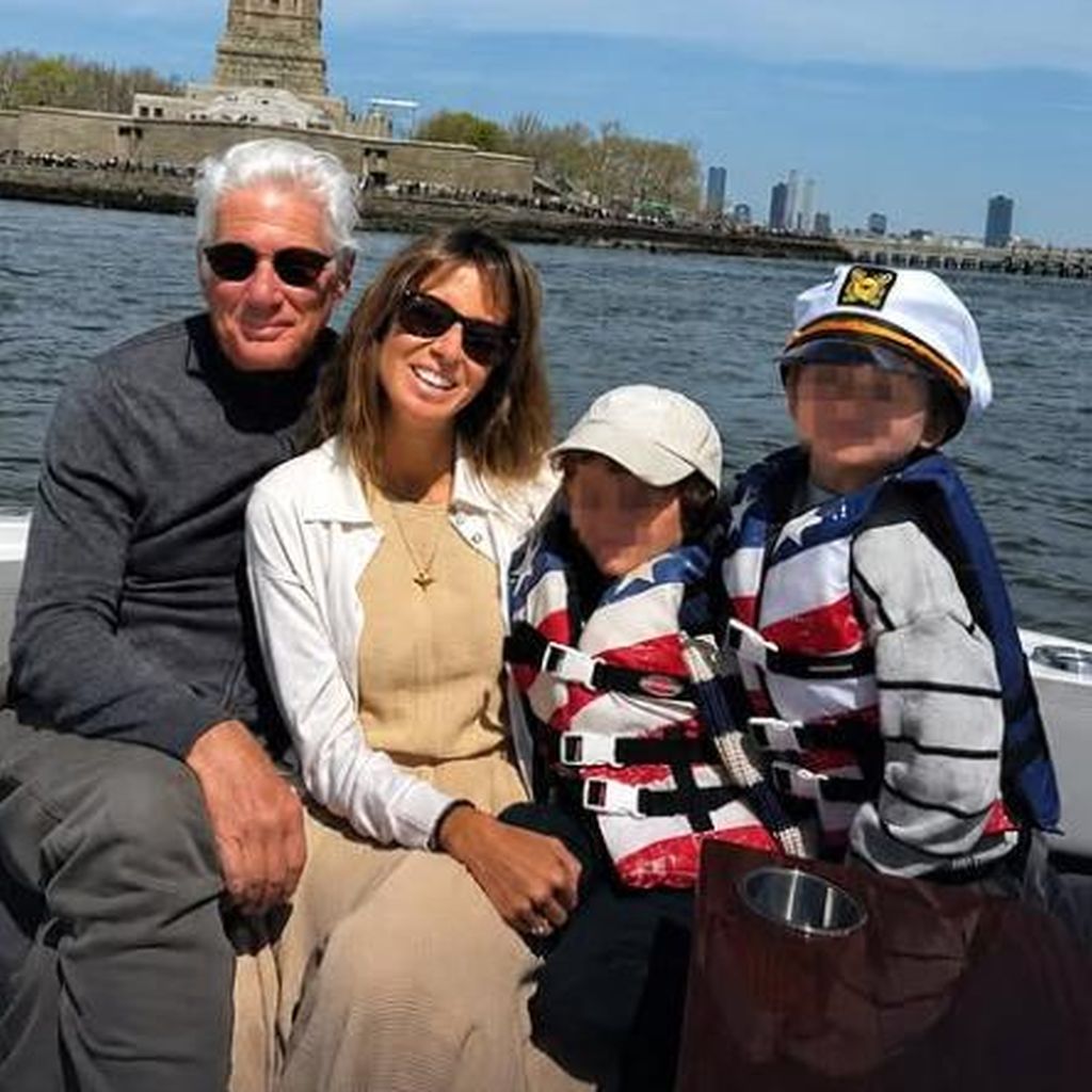 Richard und Alejandra Gere mit ihren gemeinsamen Söhnen