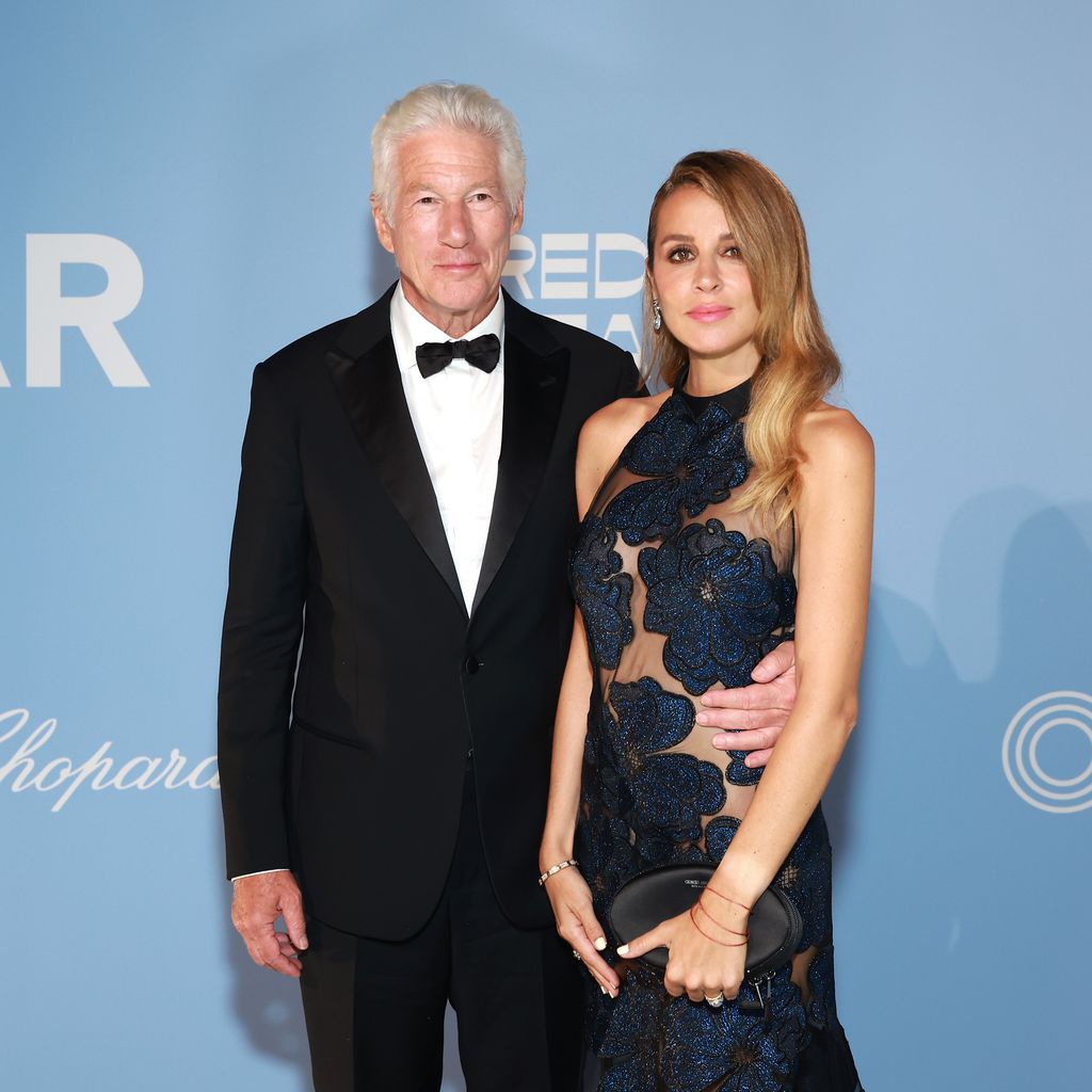 Richard Gere und seine Frau Alejandra Silva im September 2024