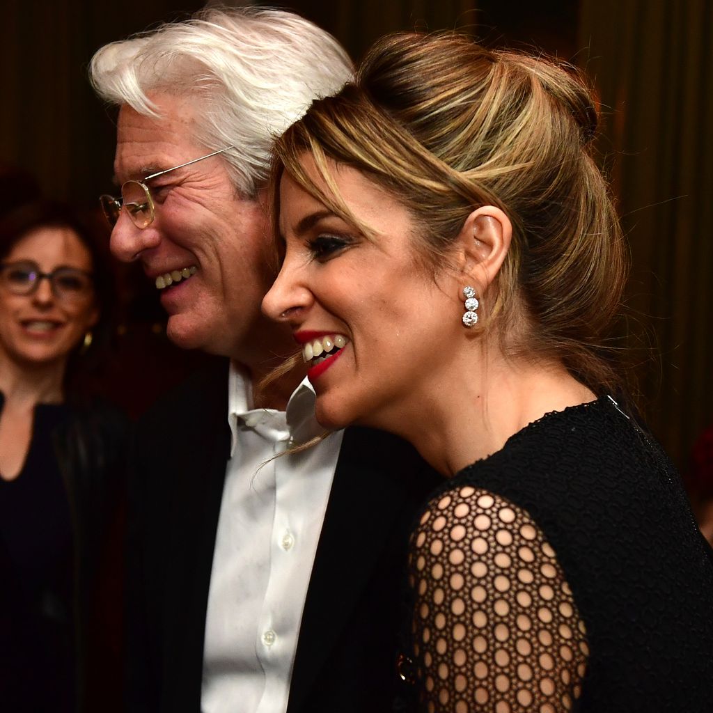 Richard Gere und Alejandra Silva 2017 auf der Berlinale