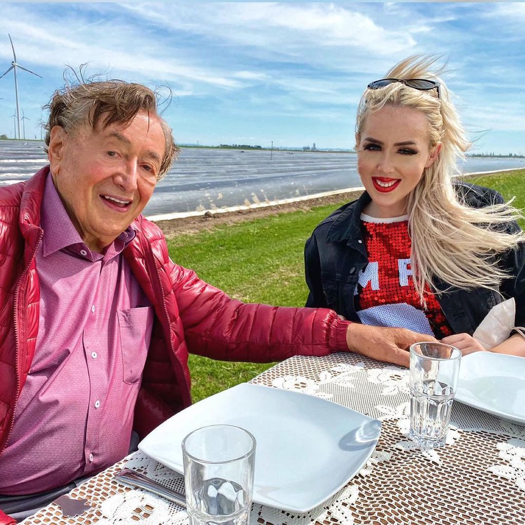 Richard Lugner und Lydia Kelovitz im Mai 2021