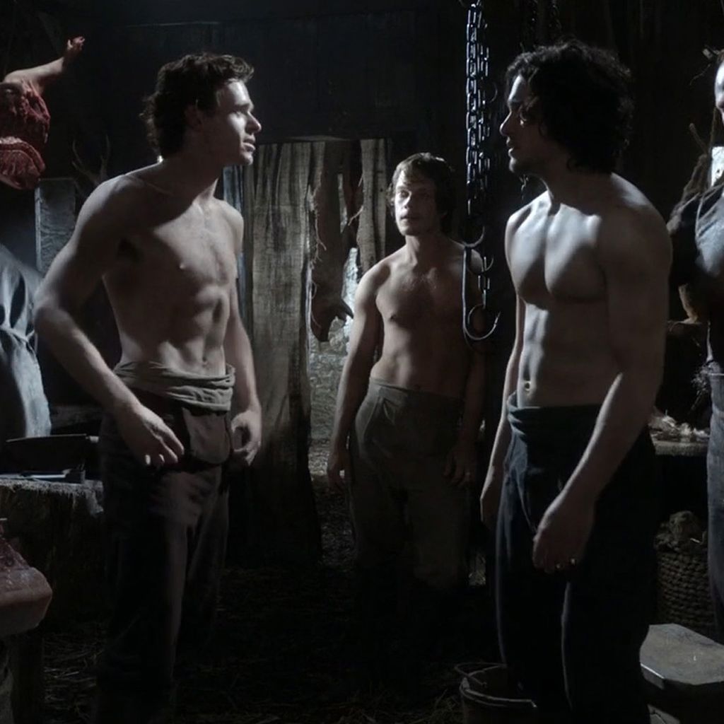 Richard Madden, Alfie Allen und Kit Harington (v.l.) in einer "Game of Thrones"-Szene