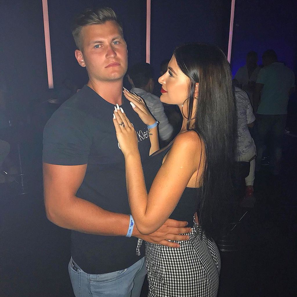 Realitystars Richard Sternberg und Vanessa Brahimi, Januar 2020