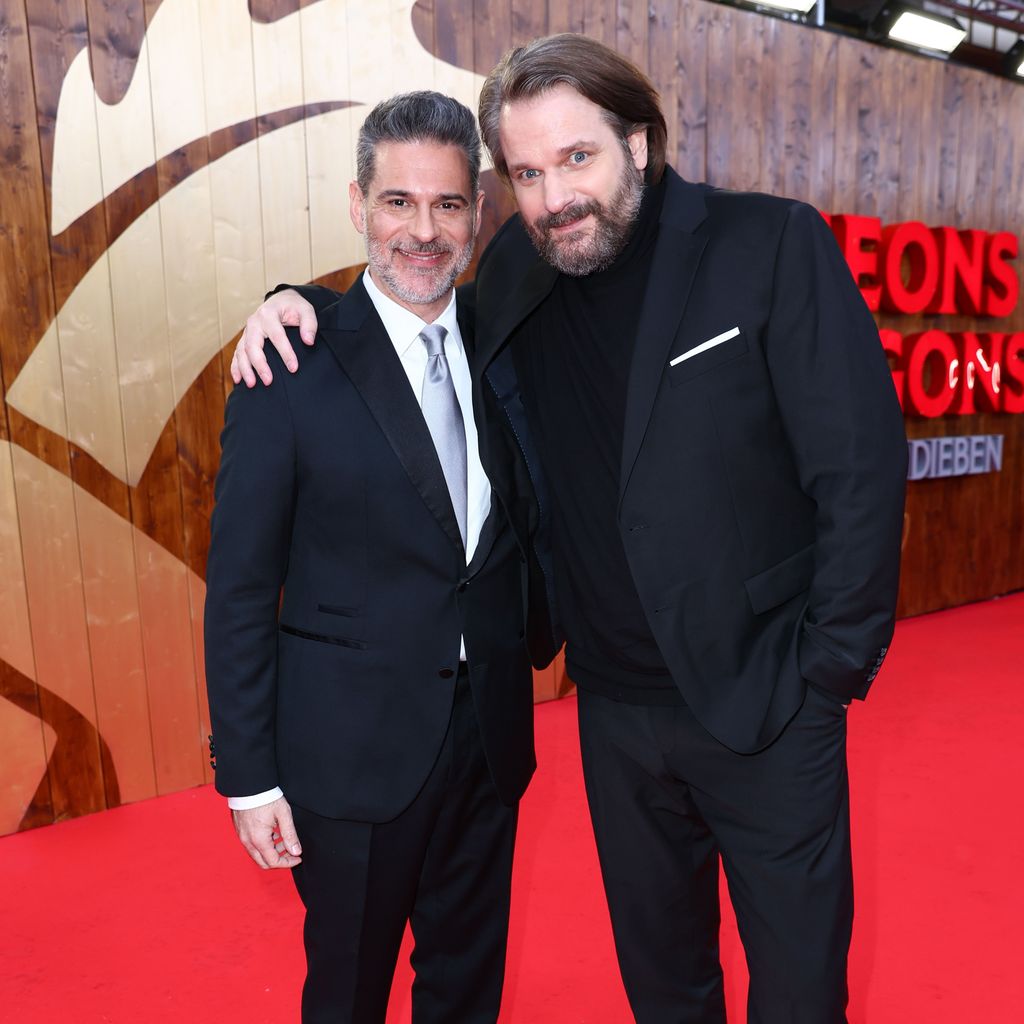 Rick Kavanian und Gronkh bei der "Dungeons & Dragons"-Premiere in Berlin, 2023