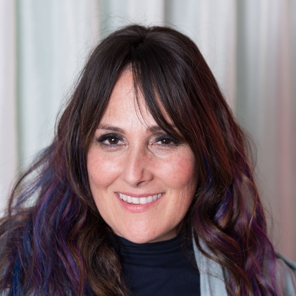 Ricki Lake backstage bei "X Factor Celebrity", 2019