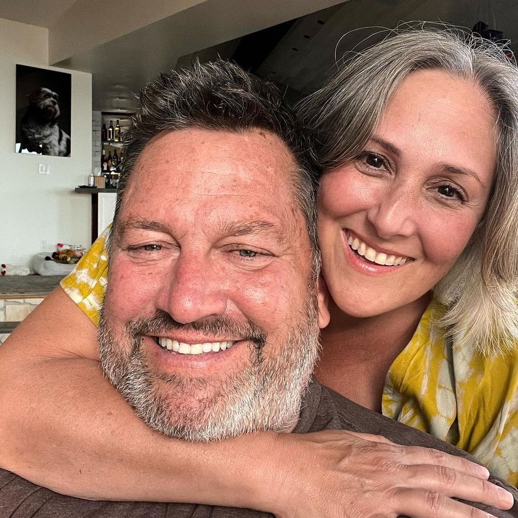 Ricki Lake mit ihrem Ehemann Ross Burningham