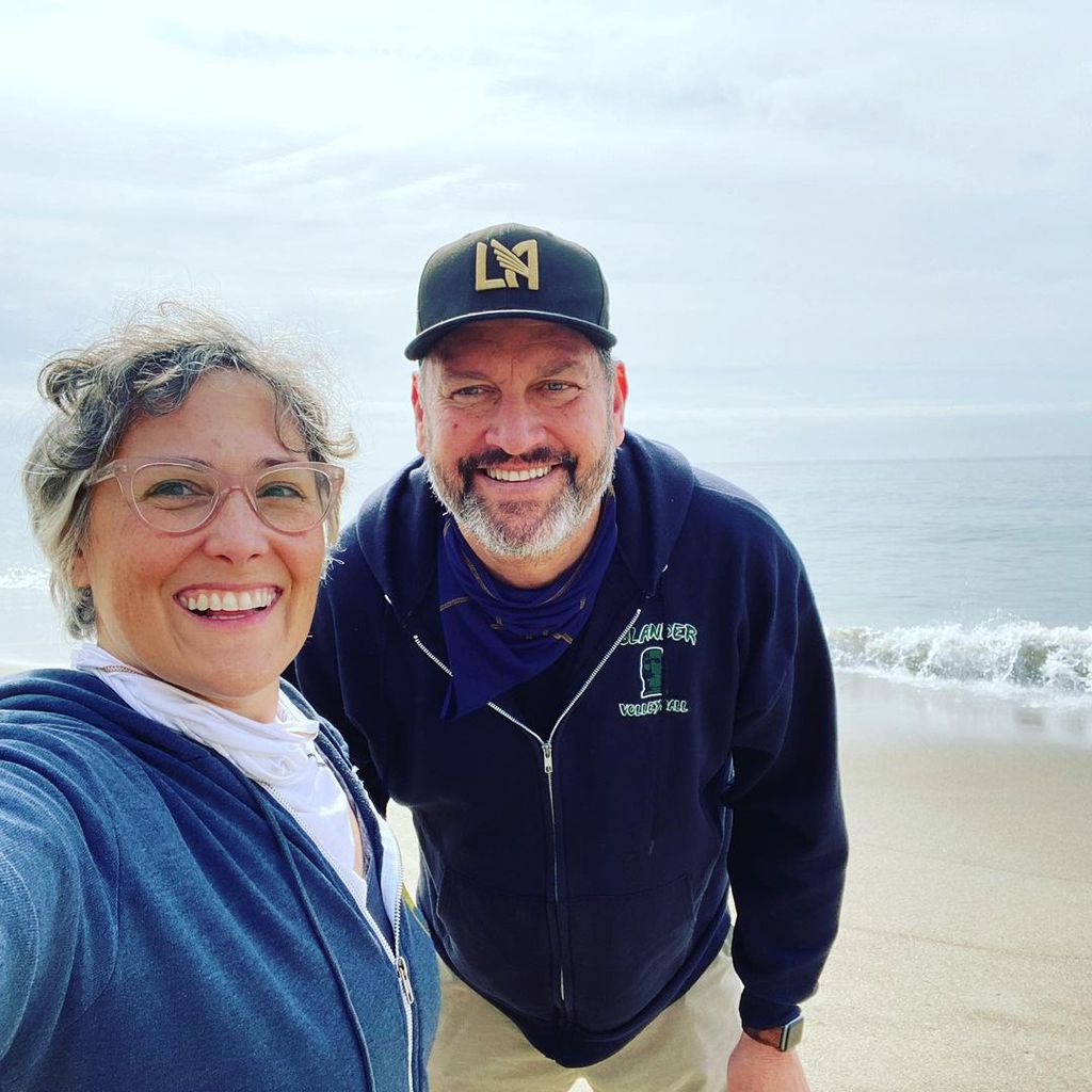 Ricki Lake und Ross Burningham im Februar 2021