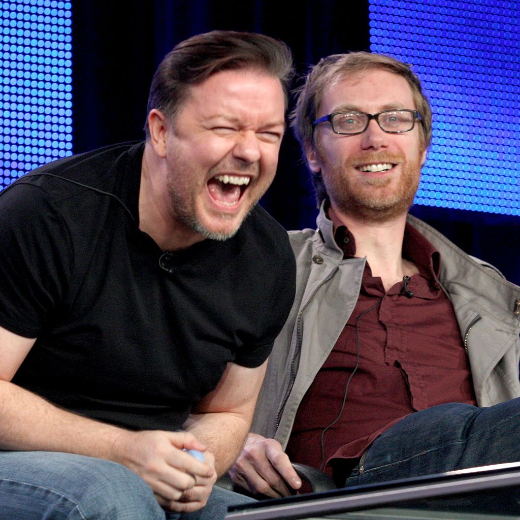 Ricky Gervais und Stephen Merchant bei der HBO-Session der TCA Press Tour 2010 in Pasadena
