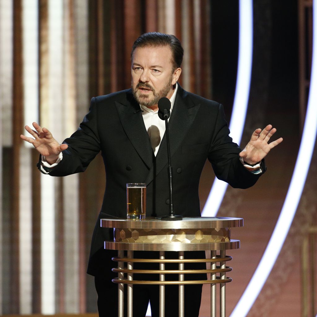 Ricky Gervais bei den Golden Globes 2020